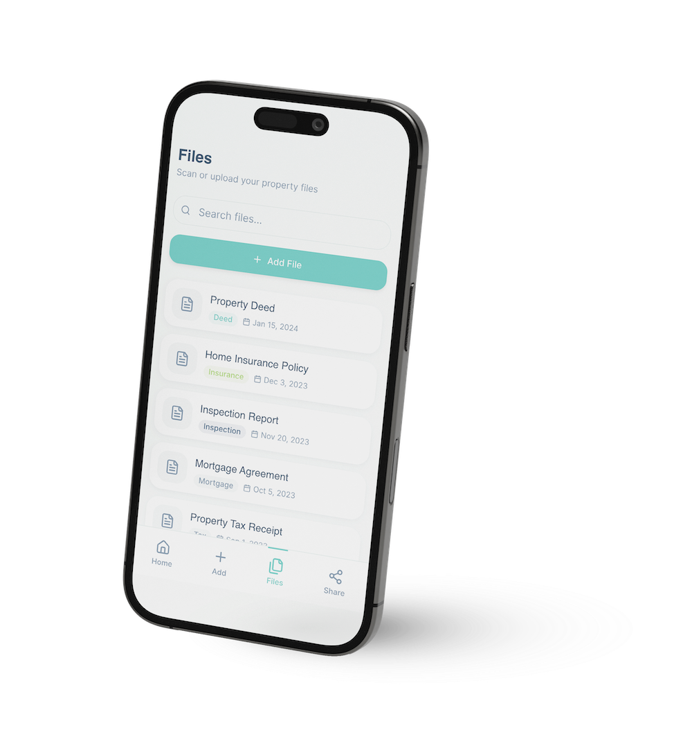 Interface de stockage des documents